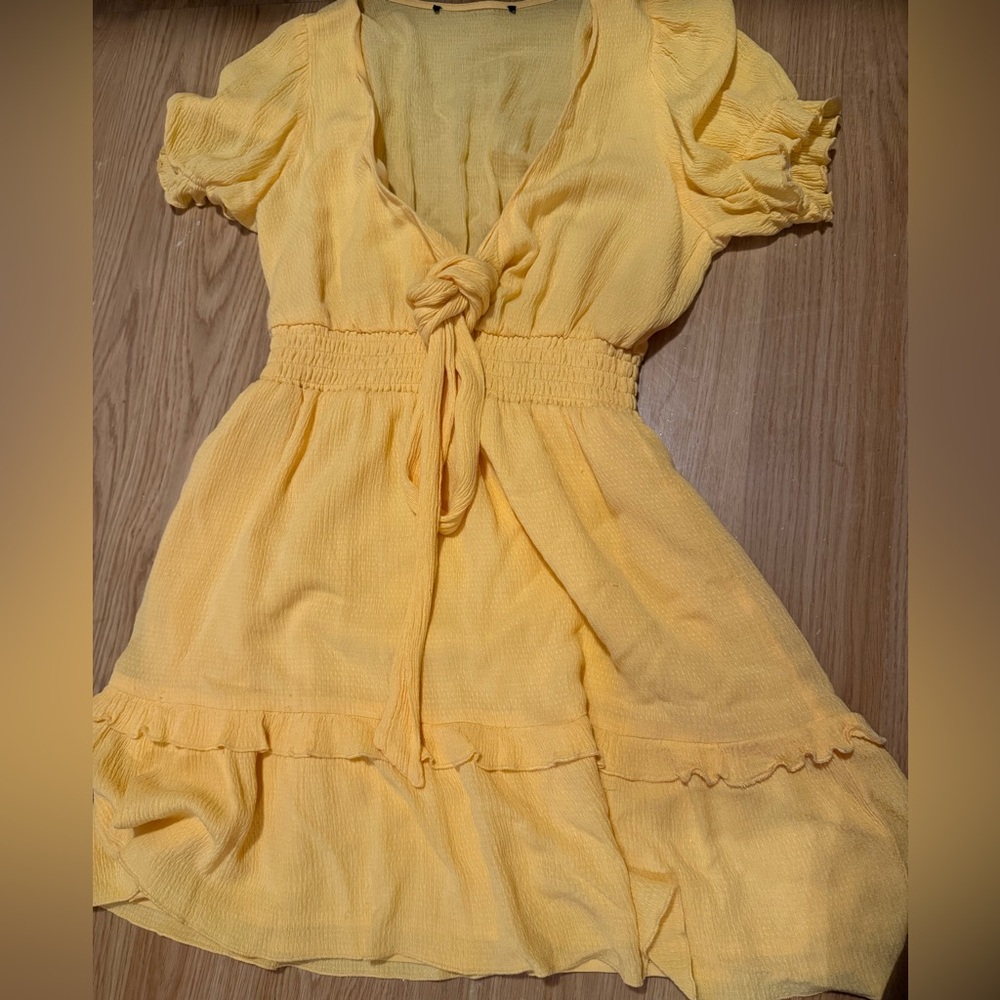 Yellow Summer Dress